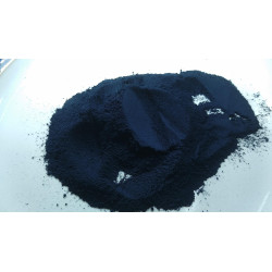 indigo naturel produit de l'agriculture biologique bretonne, pigment bleu indigo